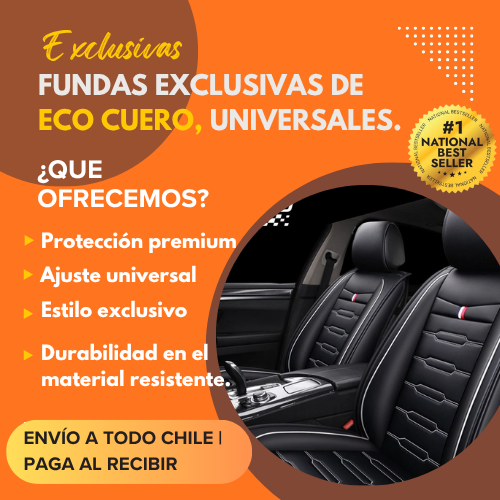 Set Completo Cubre Asientos ECO CUERO Originales