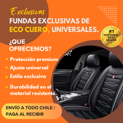 Set Completo Cubre Asientos ECO CUERO Originales
