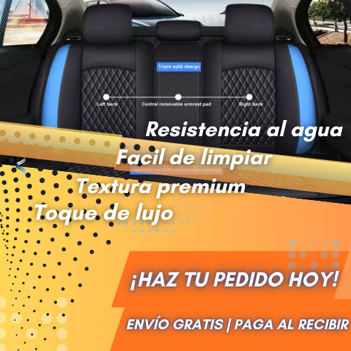 Set Completo Cubre Asientos ECO CUERO Originales