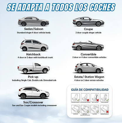 Set Completo Cubre Asientos ECO CUERO Originales