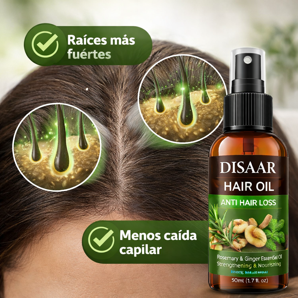 Aceite Capilar Anticaída® – Fortalece la Raíz
