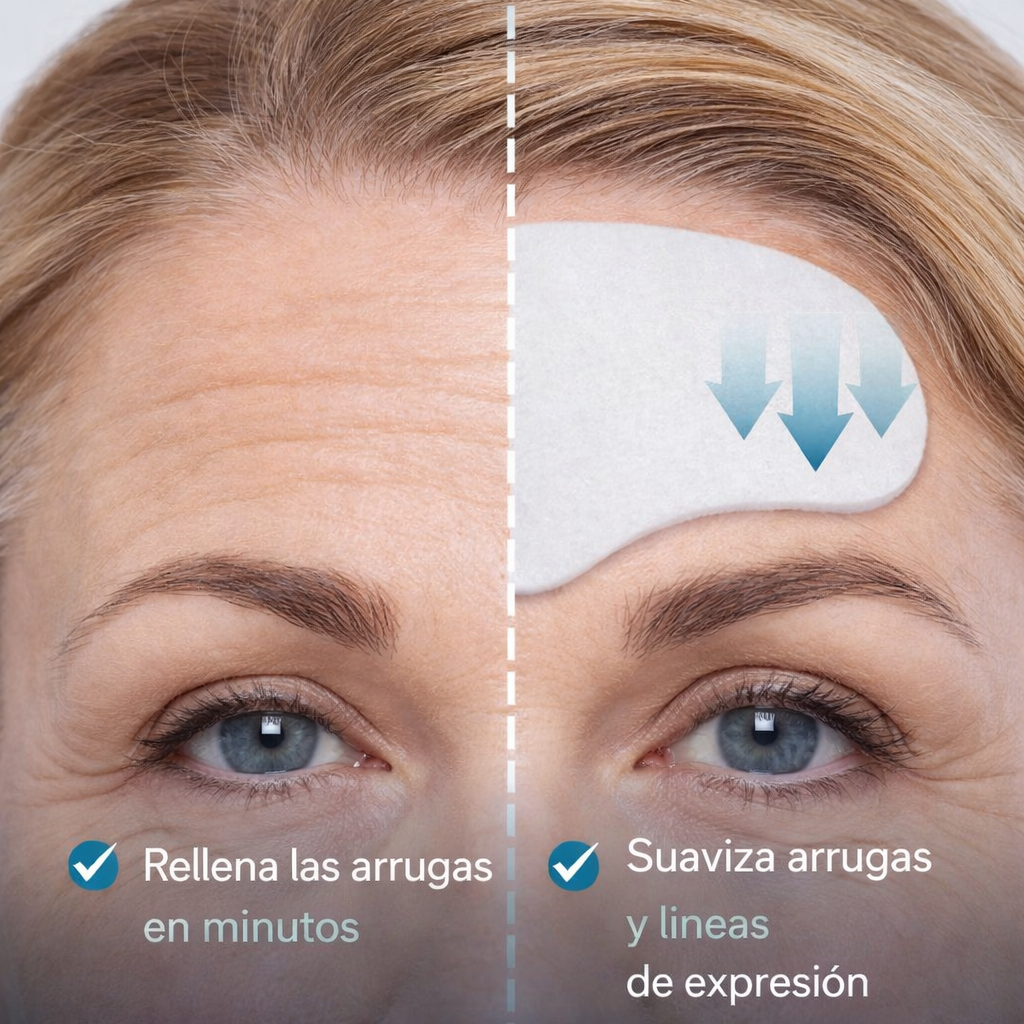 Parche de Gel con Colágeno® – Atenúa Arrugas – Frente más lisa desde la primera aplicación